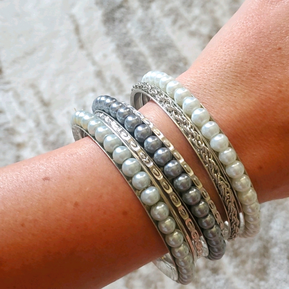 Bangle bracelets